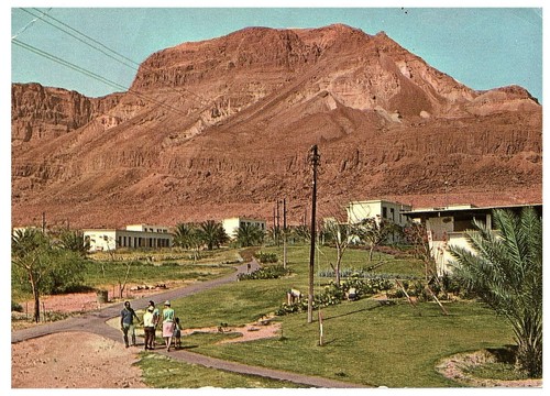 Cartolina ein gedi kibbutz - ein,